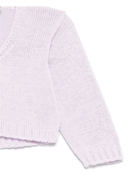Cardigan lavorato a maglia LITTLE BEAR | 1001GLICINE/GLICINE